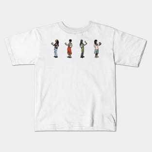 Urban Fantasy Figures Kids T-Shirt